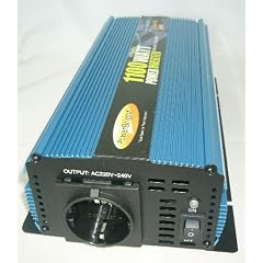 ERP1100 Spannungswandler 1100W 12V DC - 220V AC
