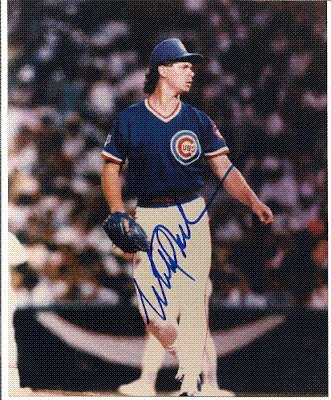 Autographed/Hand Signed Mitch Williams - Chicago Cubs 8x10 Photo