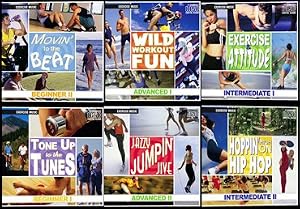 6 Pack Of Exercise Music CDS Audio Music