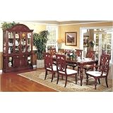 NEW BUFFET CHINA W/ HUTCH GLASS DOORS AND DRAWERS