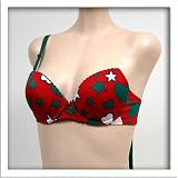 Solb $21 Christmas Theme Red Push Up Bra #111