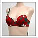  : Solb $21 Christmas Theme Red Push Up Bra #111