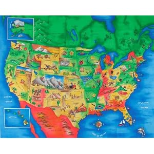 44-Wide-Multi-Panel-Map-United-States-Fabric-By-The-Panel