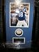 Peyton Manning Autographed Shadowbox (Bb) GAI Professionally Framed and Matted
