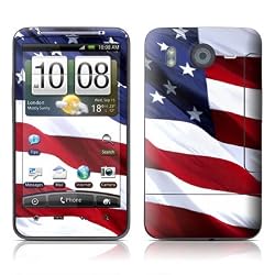 "Patriotic Design Protector Skin Decal Sticker for HTC ""Desire HD"" A9191 Cell Phone"