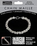 Midwest Products Chain Maille Silver Byzantine Bracelet Jewelry Kit 51Rxk2JlxiL. SL160 Midwest Products Chain Maille Silver Byzantine Bracelet Jewelry Kit