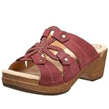 Dansko Women's Serena Sandal,Sangria Waxy,42 EU (US Women's 11.5-12 M)
