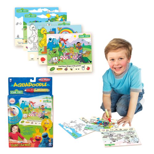 Childrens Toyshop  Toys : AQUADOODLE MINI MATS: Sesame Street