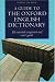 A Guide to the Oxford English Dictionary by Donna Lee Berg ISBN 0198691793