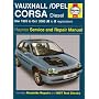 Vauxhall/Opel Corsa Diesel Service and Repair Manual: March 1993-October 2000 (Haynes Service and Repair Manuals)
