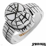 Spiderman Majestic Brand New Gentlemens Ring In Metallic Base Metal And Two Tone Enamel. Total Item Weight 8.5G