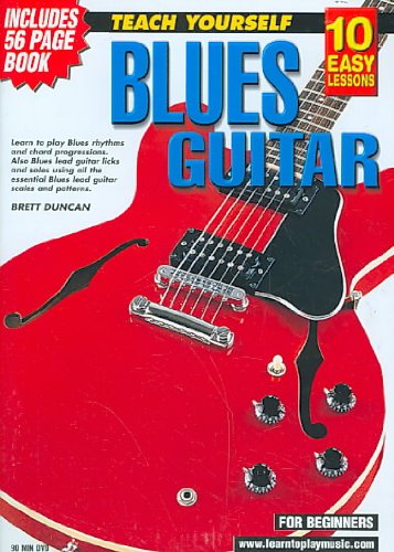 Cover art for 10 EASY LESSONS BLUES GUITAR DVD AND BOOKLET IN PLASTIC CASE Cover art for 10 EASY LESSONS BLUES GUITAR DVD AND BOOKLET IN PLASTIC CASE