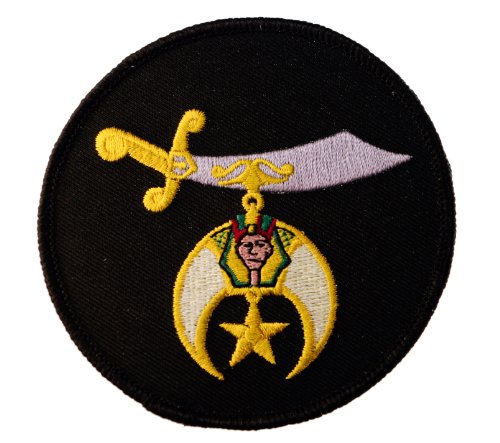 Masonic Shriners 3 1/2 inch embroidered Patch