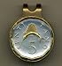 Tanzania 5 Sentia Swordfish Two Tone Coin Ball Marker