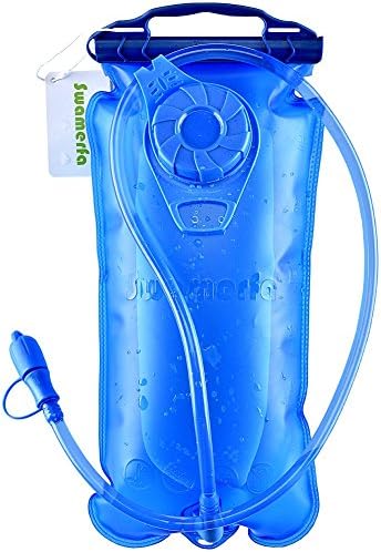 Swamerfa Portable Outdoor Sports Backpack Water Reservoir Bag Packs System 2 Liter 70 Oz Wide Mouth Hydration Bladder for Biking Hiking Climbing Running