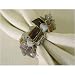 Natural Tones Stones Chunky Ripple Napkin Rings