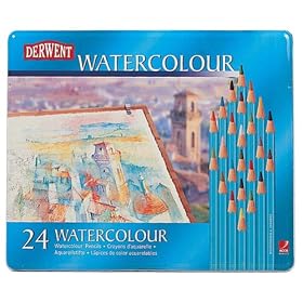 Derwent Watercolour 24 Tin
