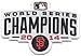 Hall of Fame Memorabilia 2014 MLB San Francisco Giants World Series Champions Logo Jersey Sleeve Patch