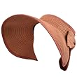 UPF Sun Roll Topless Hat Floppy Visor Adjustable Lavender Pink