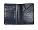 La Fede’s Aqua Series Passport Holder - Top Grain Genuine Luxury Leather Travel Passport Cover - Multi-function Passport and Boarding Pass Wallet and Case Organizer - Great for Men & Women