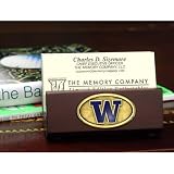 Memory Company Washington Huskies Business Card Holder