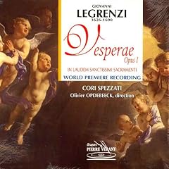 Legrenzi: Vesperae, Op. 1 / Spezzati & Opdebeeck