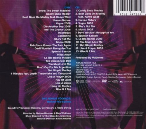 The Sticky & Sweet Tour CD/DVD image