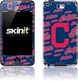 Skinit Cleveland Indians - Cap Logo Blast Vinyl Skin for iPod Touch (4th Gen)