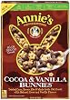 Annie's Homegrown Cocoa & Vanilla Bunnies Cereal, 9.0-Ounce Boxes (Pack of 4)