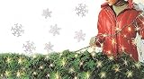 4' x 6' Warm White LED Wide Angle Net Christmas Lights - 120 Lights Green Wire