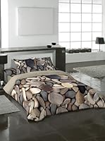 Naturals Juego de Funda Nórdica Stones (Multicolor)