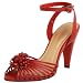 Seychelles Women's Check Please Strappy Dress Sandal,Red,8 M