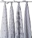 Aden + Anais Black & White 4 pack Swaddling Blankets