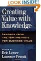 Creating Value with Knowledge: Insights from the IBM Institute for Business Value
