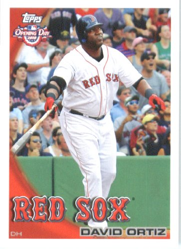 2010 Topps Opening Day Baseball Card # 138 David Ortiz - Boston Red Sox Mint Condition MLB Trading Card - Shipped In Protective ScrewDown Display Case!