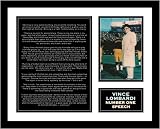Vince Lombardi Green Bay Packers NFL Framed Photograph with #1 Winner Speech