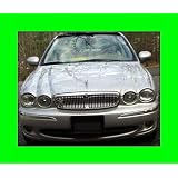 2002-2006 JAGUAR X-TYPE X TYPE CHROME GRILL GRILLE KIT 2003 2004 2005 02 03 04 05 06... by CEC
