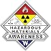 3in Haz Mat AWARENESS Decal