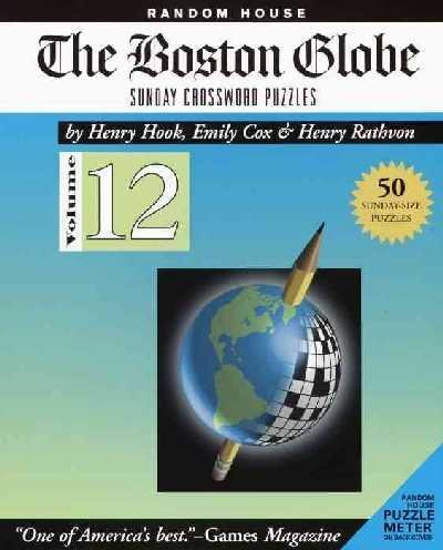The Boston Globe Sunday Crossword Puzzles     **ISBN: 9780812934854**