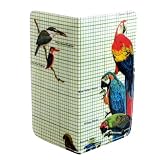 Tropical Birds, Macaw-Kingfisher Business, Credit and ID Card Holder Wallet