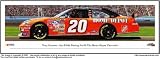 No20 Tony Stewart by Christopher Gjevre. Art Print Poster FRAME IT.. 40 inches width by 13.5 inches height. Highest Quality Art Poster Print