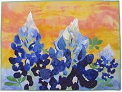 OCarol Bluebonnets Applique Quilt Pattern