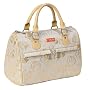 Sachi Fashion Insulated Lunch Bag, Cream Hearts Speed