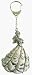Belle Beauty and the Beast Pewter Key Chain