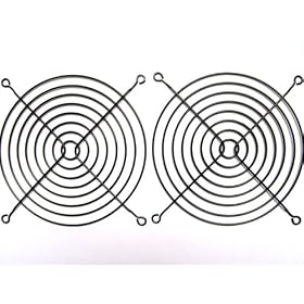 Click here to buy APEVIA G-140MM Apevia 140mm black fan grill 2 in 1 pack - Retail.