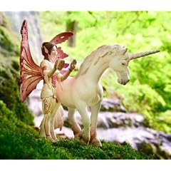 Schleich 70432 70414 - Elfe Nimsay mit Einhorn Set