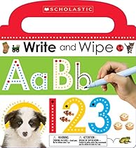 Write and Wipe ABC 123 (Scholastic Early Learners)