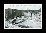 Photo Reprint Shanty Town at Mill Creek. Flood and Ice Gorge, 1918, Cincinnati, O.