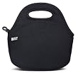 BUILT Neoprene Mini Gourmet Getaway Lunch Tote, Black