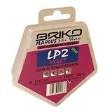 Briko-Maplus LP2 Violet Low Fluorinated Ski and Snowboard Solid Wax (100 Grams)
